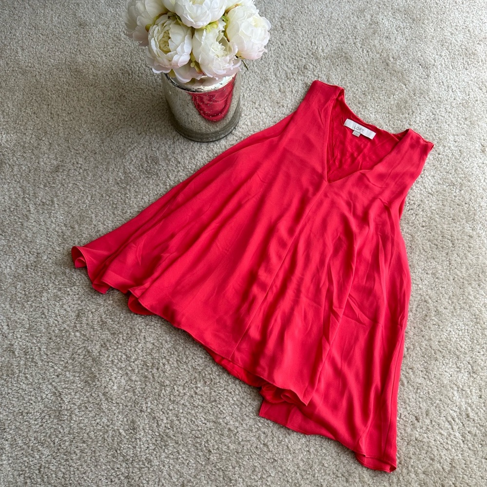 LOFT Coral Blouse